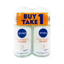 Nivea Invisible Deodorant Brightening Powder Roll On 50ml x 2's
