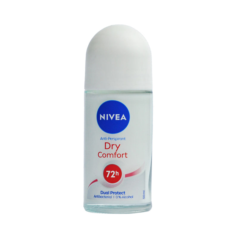 Nivea Dry Comfort Dual Protect Deodorant Roll On 50ml