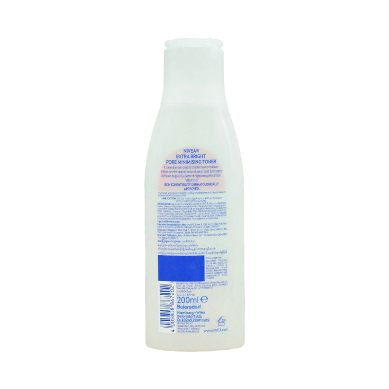 Nivea Extra Bright Pore Minimising Toner 5in1 200ml