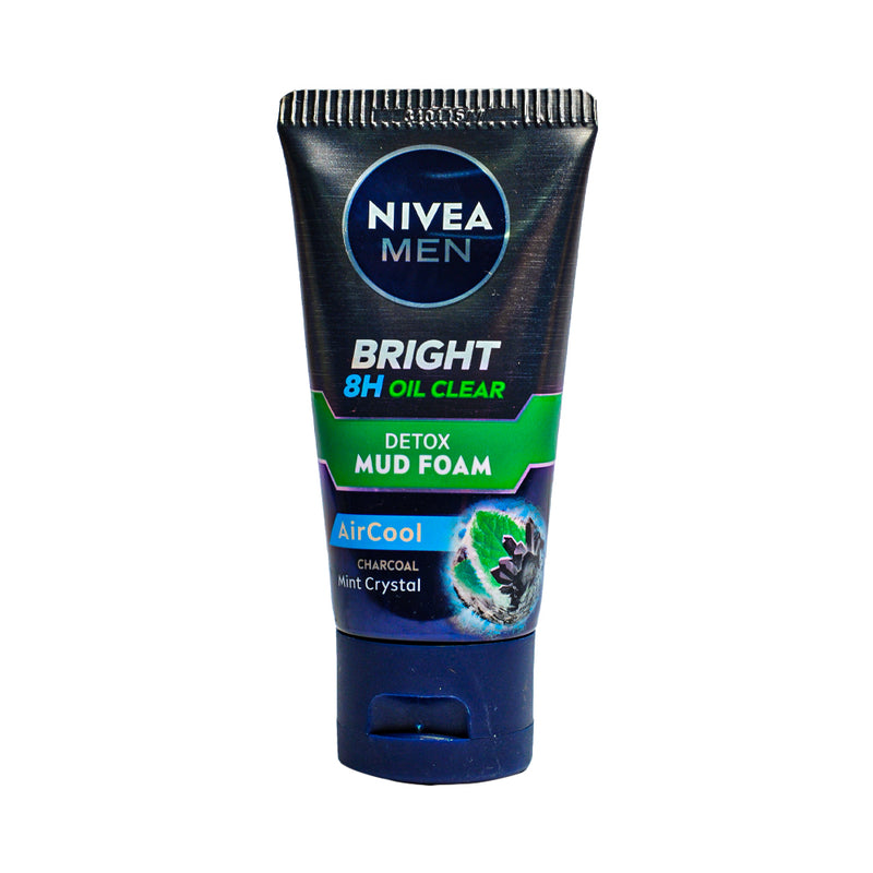Nivea For Men Bright Anti-Oil Detox Mud Foam 50g