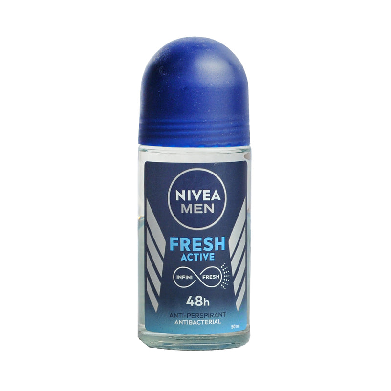 Nivea For Men Deodorant Roll On Fresh Active 50ml