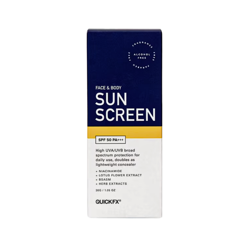 QuickFx Face & Body Sunscreen SPF50 PA+++ 30g