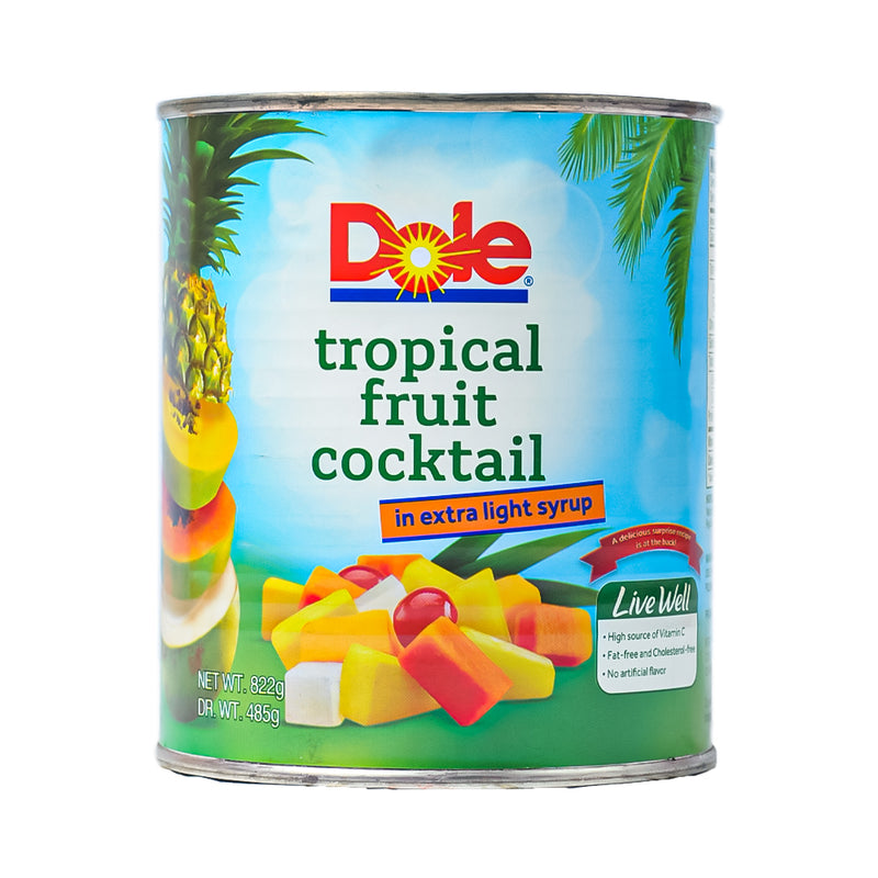 Dole Tropical Fruit Cocktail More Cherries 822g