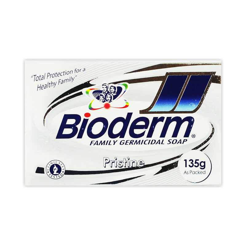 Bioderm Germicidal Soap Pristine White 135g