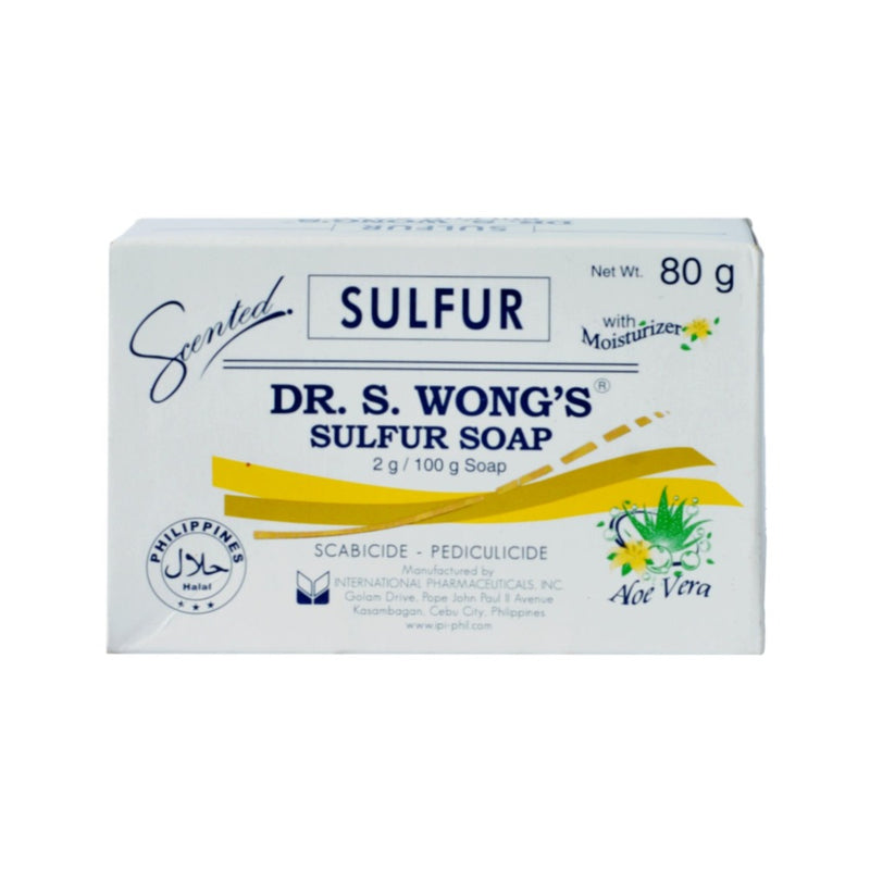Dr. S. Wong's Sulfur Soap With Moisturizer 80g