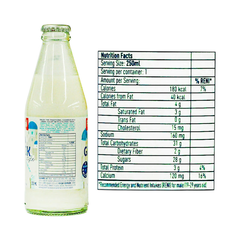 Pascual Greek Style Yogurt Milk 250ml