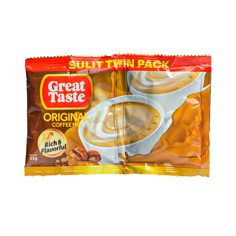 Great Taste 3in1 Coffee Original Twin Pack 33g