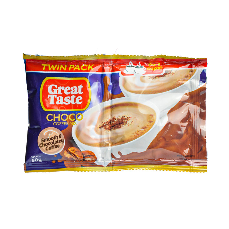 Great Taste Choco Twin Pack 50g