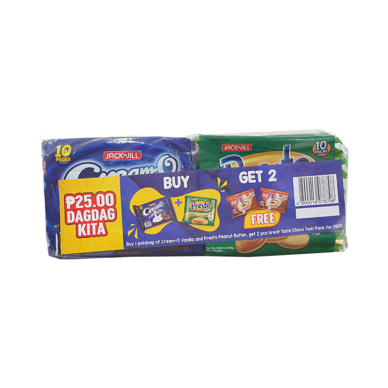 Jack 'n Jill Cream-O And Presto Tindahan Bundle