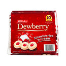 Jack 'n Jill Dewberry Cookies Strawberries 'n Cream 33g x 10's