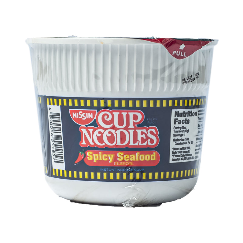 Nissin Cup Noodles Mini Seafood Spicy 40g