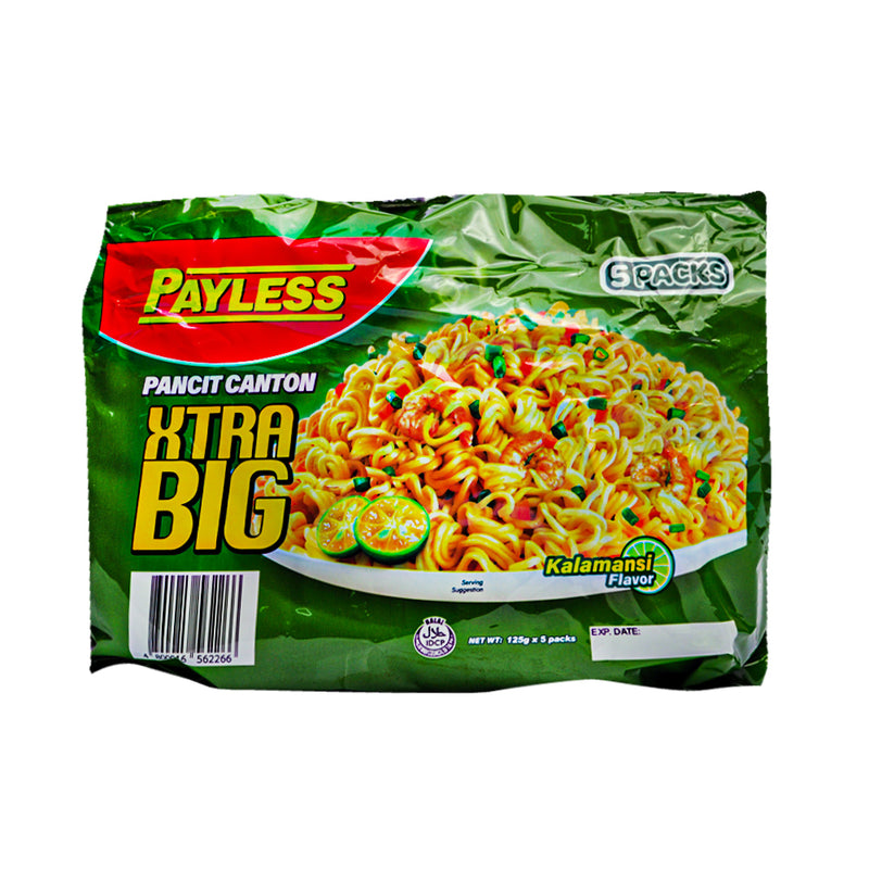 Payless Pancit Canton Extra Big Kalamansi 125g x 5's