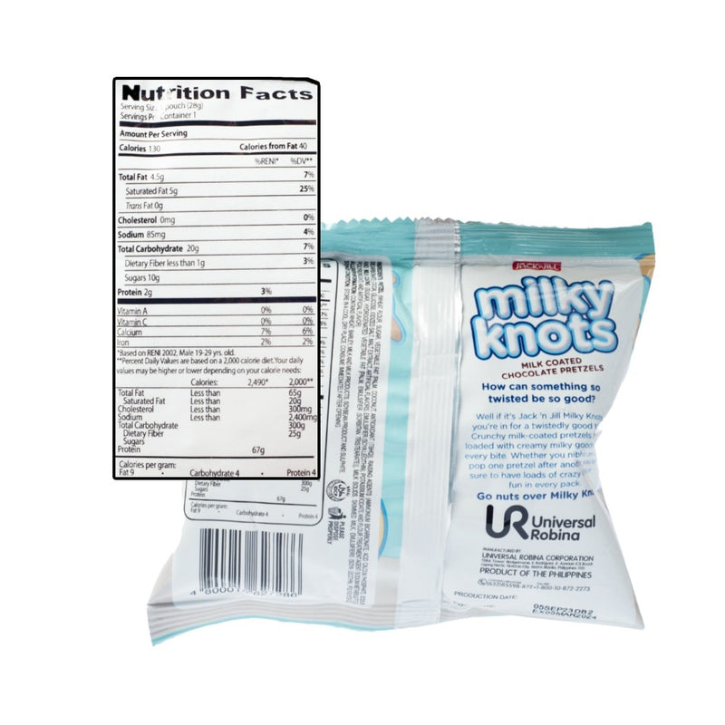 Jack 'n Jill Milky Knots 28g