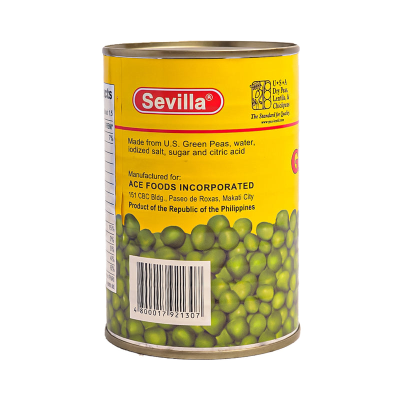 Sevilla Green Peas 450g