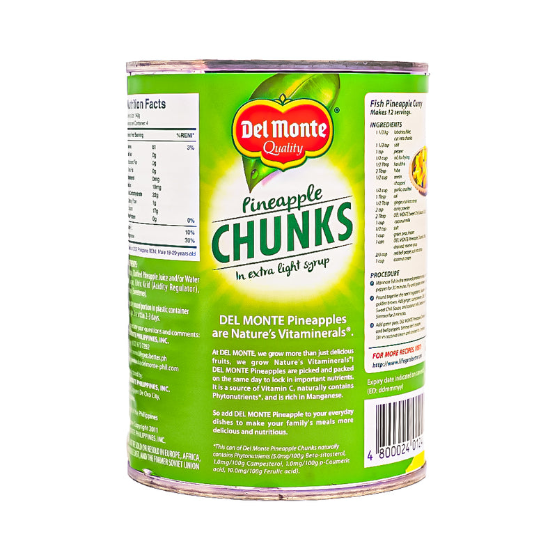 Del Monte Pineapple Chunks 560g