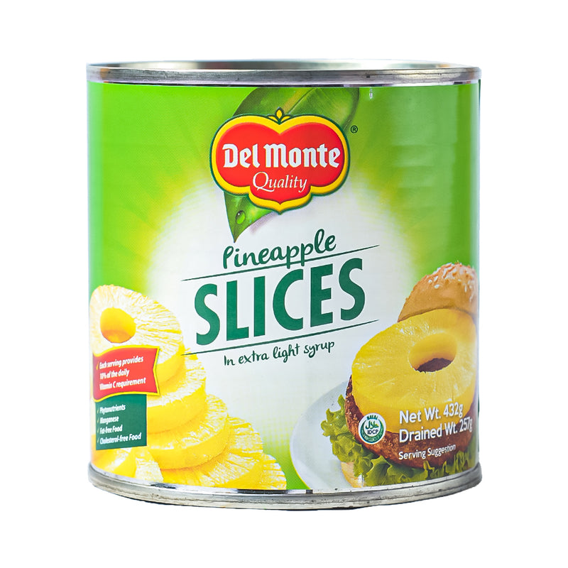 Del Monte Fancy Pineapple Sliced 432g