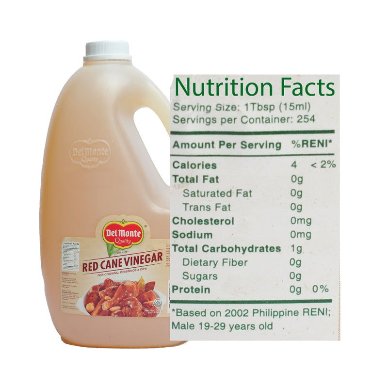 Del Monte Red Cane Vinegar 3.81L