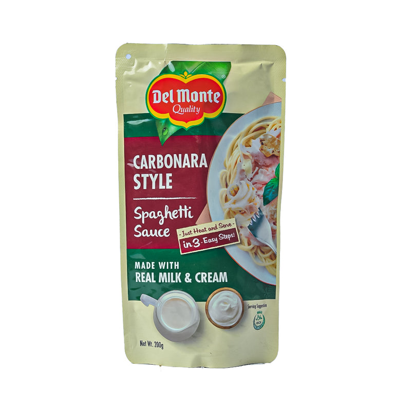 Del Monte Gourmet Pasta Sauce Carbonara 200g