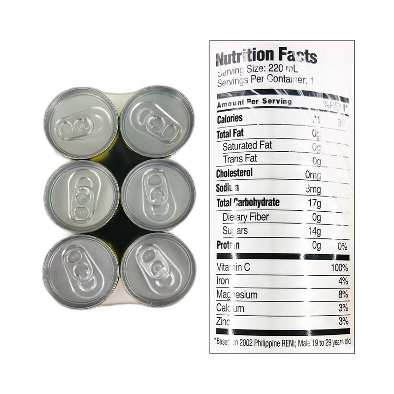 Del Monte Sweetened Pineapple 240ml x 6's