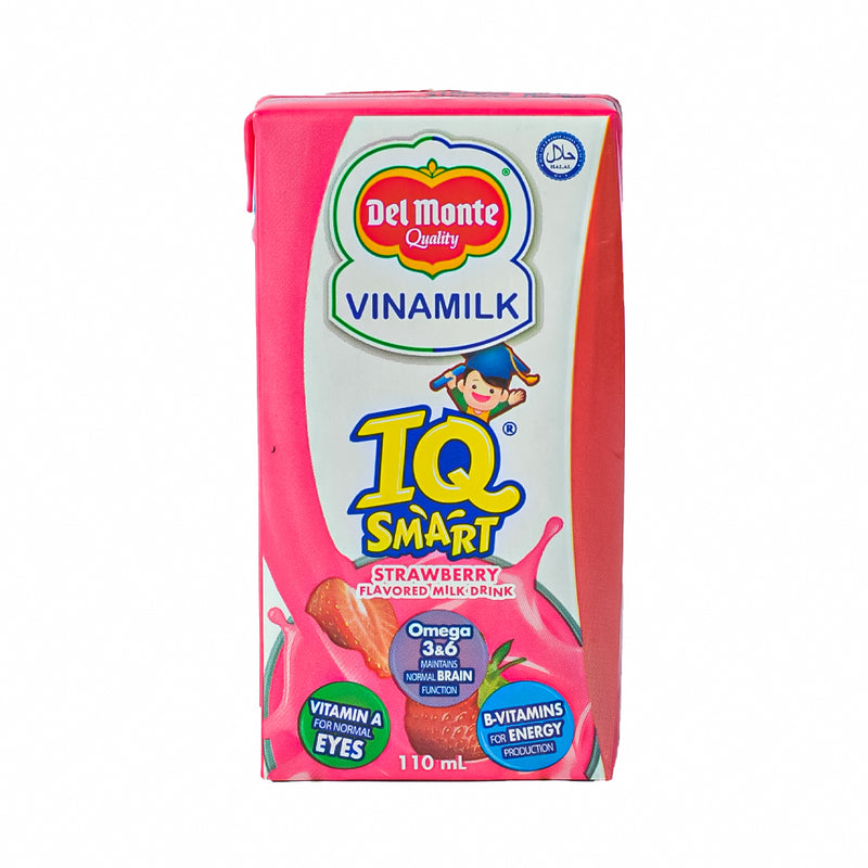 Del Monte Vinamilk IQ Smart Strawberry 110ml