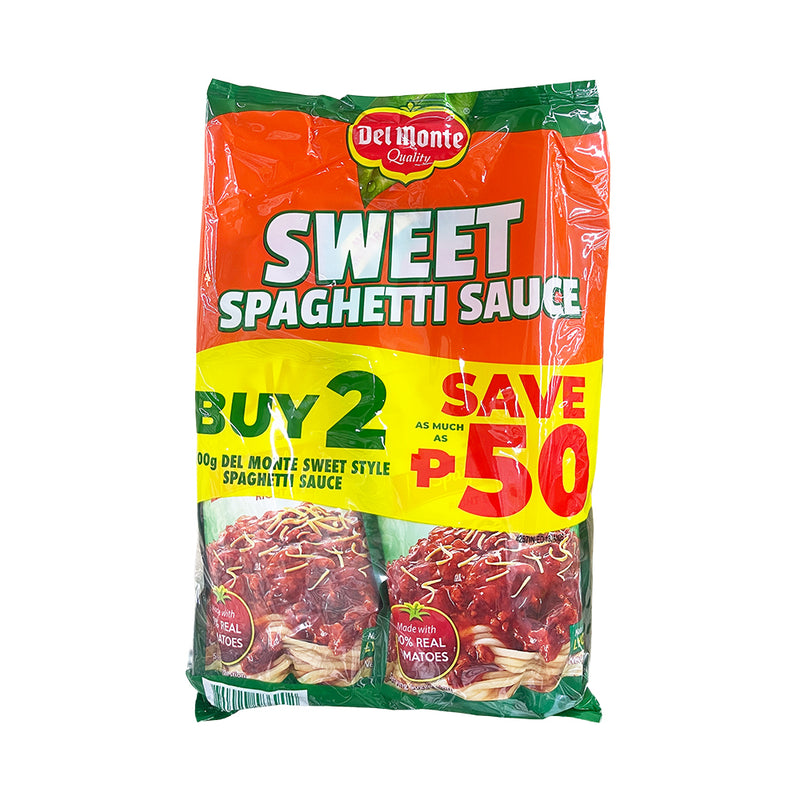 Del Monte Spaghetti Sauce Sweet Style 900g Buy 2's Savers Pack