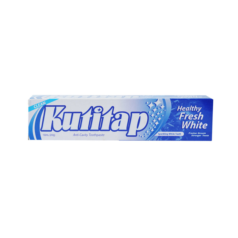 Kutitap Toothpaste Healthy Fresh White 150ml