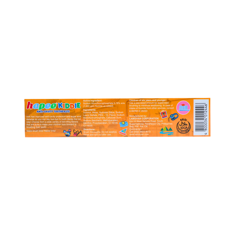 Hapee Kiddie Toothpaste Orange 50ml