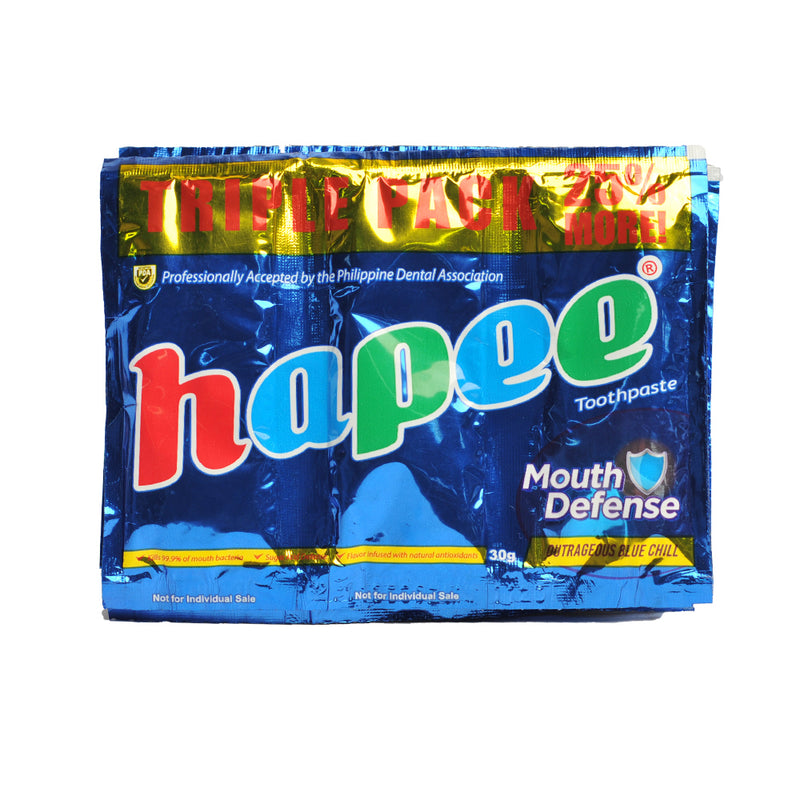 Hapee Toothpaste Outrageous Blue Chill 30g