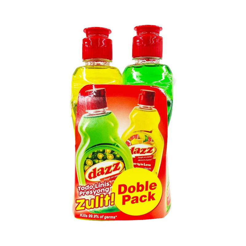 Dazz Dishwashing Liquid Citrus And Kalamansi 250ml x 2's
