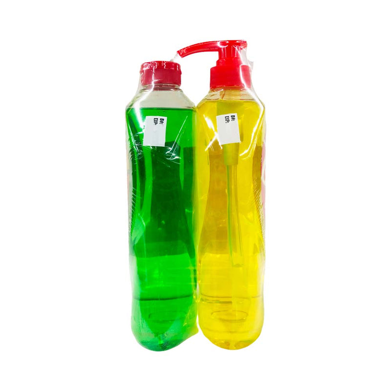 Dazz Dishwashing Liquid Citrus And Kalamansi 750ml x 2's