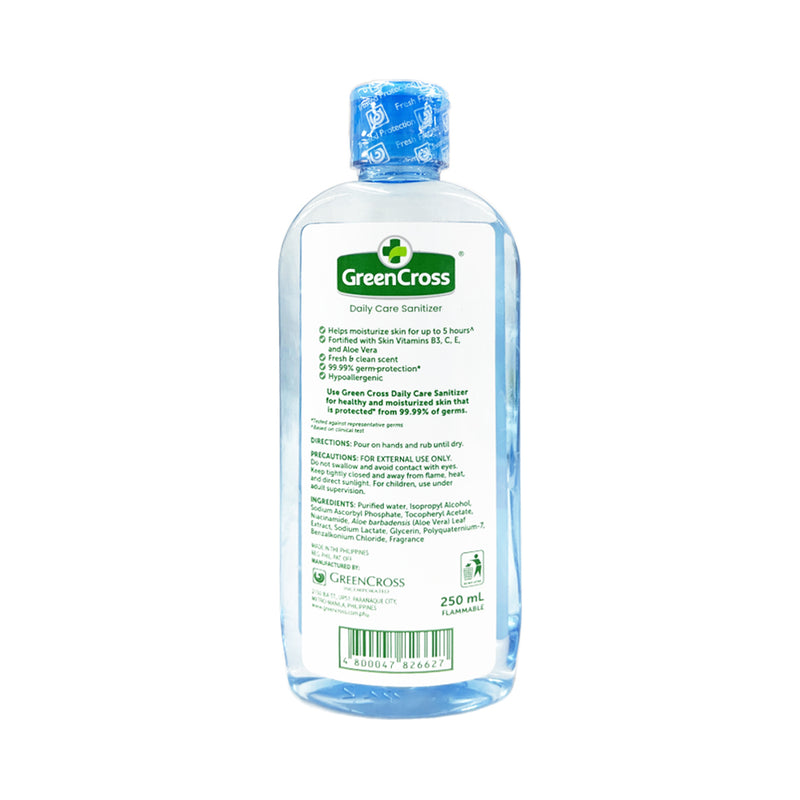 Green Cross Daily Care Sanitizer With Skin Vitamins 250ml