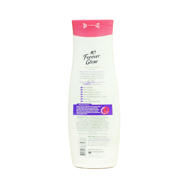 Forever Glow Skin Lightening Lotion Ultra With Ellagic Acid