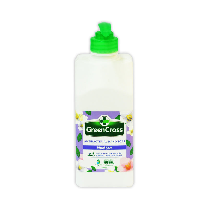 Green Cross Antibacterial Hand Soap Floral Care With Pump