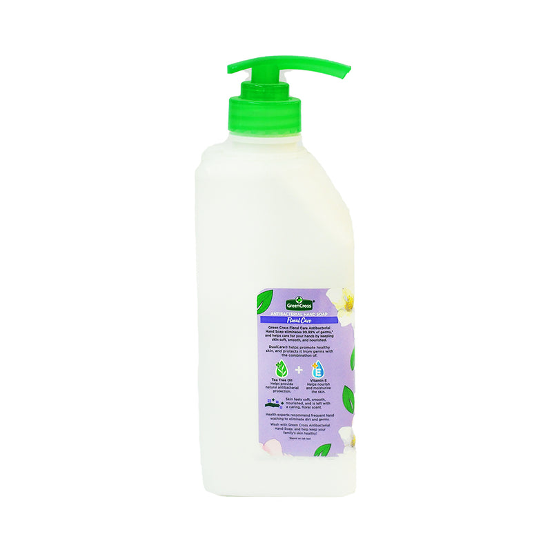 Green Cross Antibacterial Hand Soap Floral Care With Pump