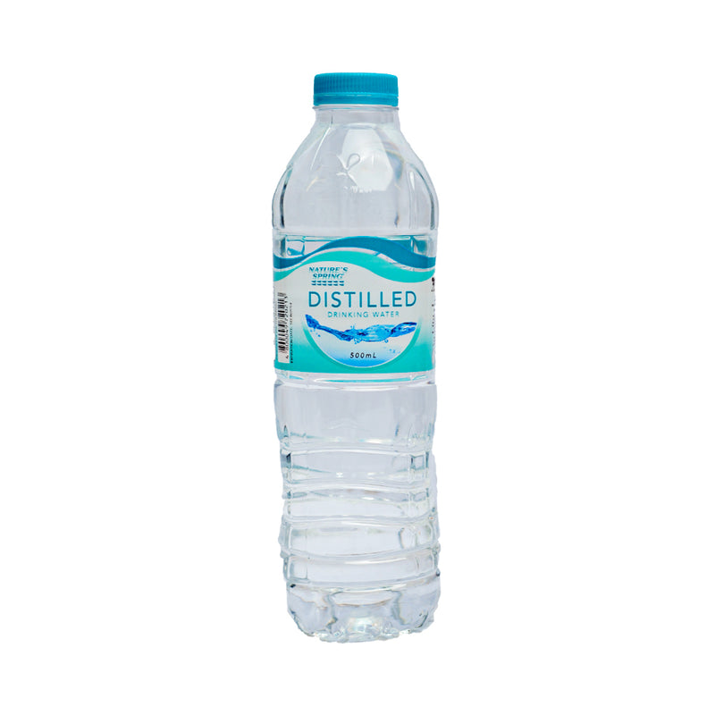 Nature's Spring Distilled Water 500ml