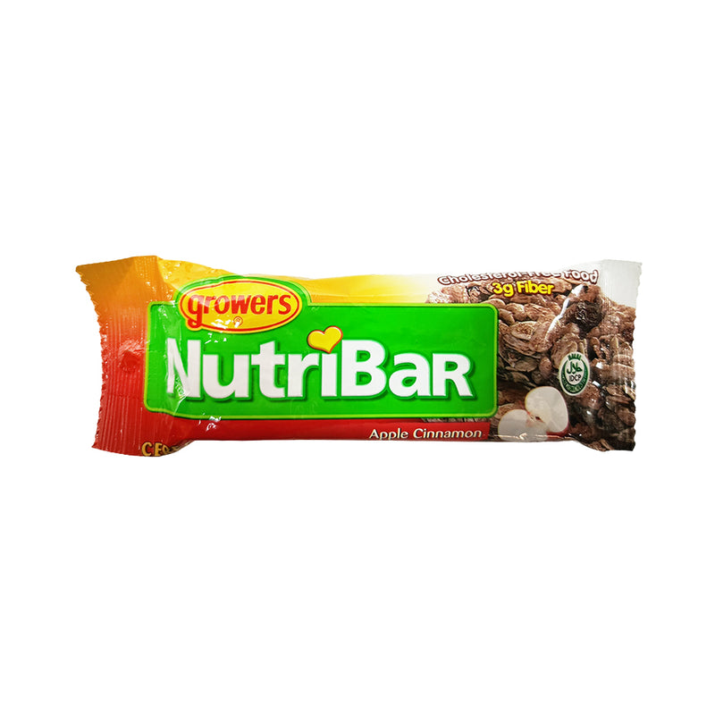 Growers Nutri Bar Apple Cinnamon 30g