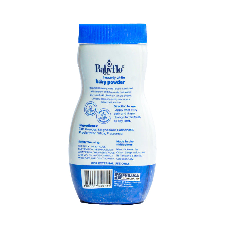 Babyflo Powder Heavenly White 100g