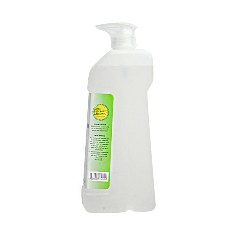 Rhea Isopropyl Alcohol 70% With Moisturizer Pump 1L