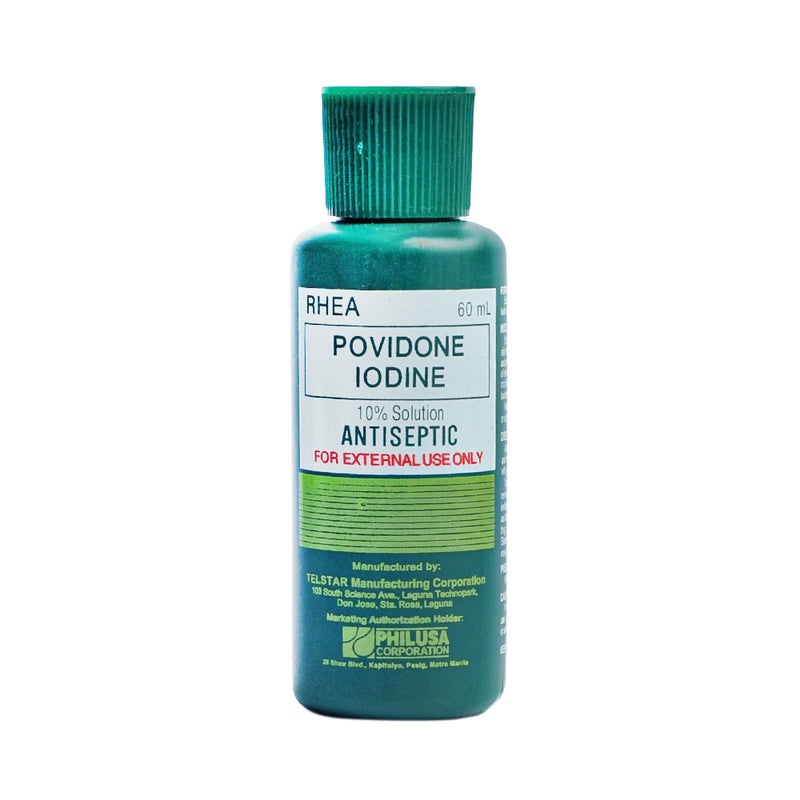 Rhea Povidone Iodine Solution 10% 60ml