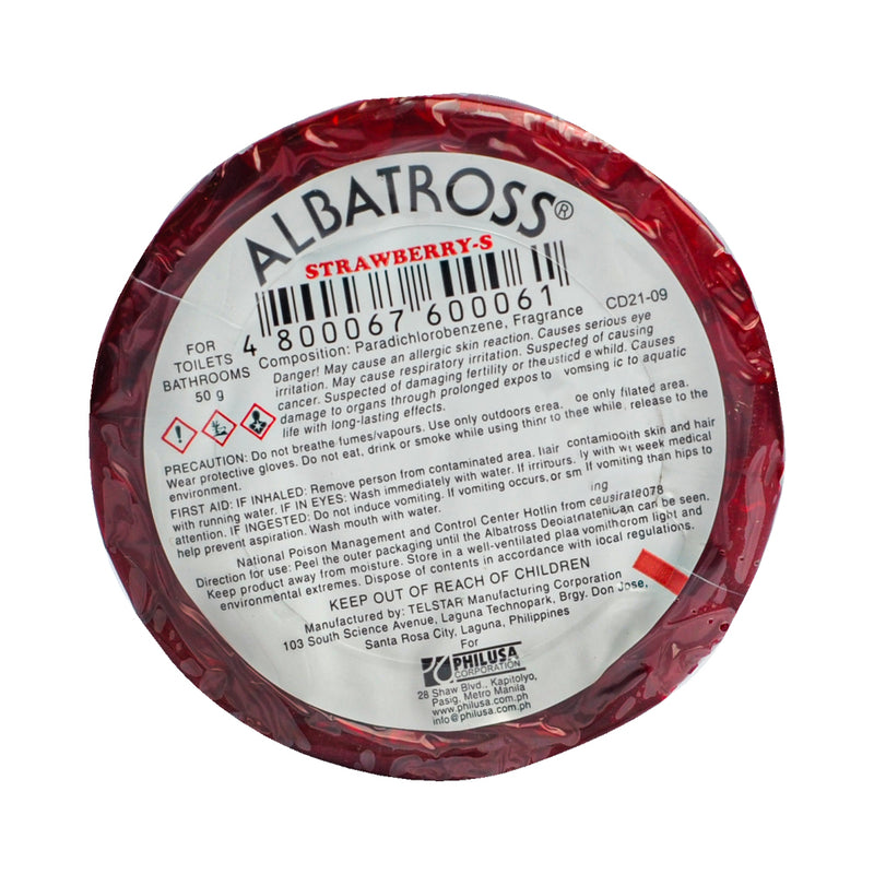 Albatross Deodorizer Round Refill Strawberry 50g