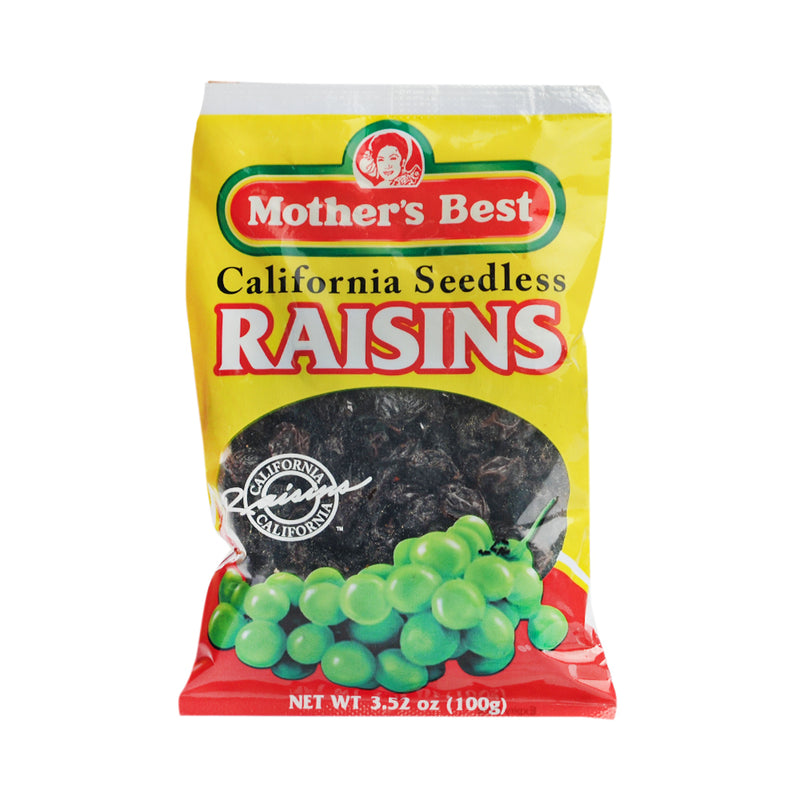 Mother's Best California Seedless Raisins 100g