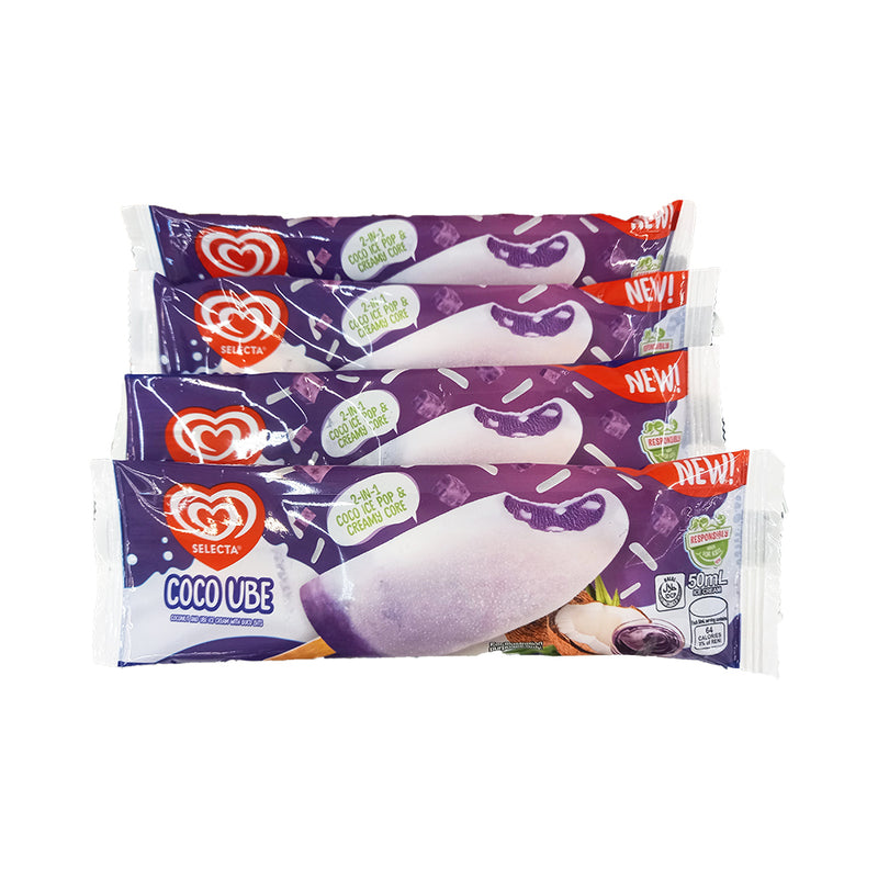 Selecta Ooh Coco Ube 50ml x 4's