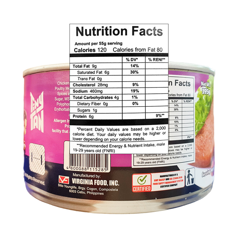 Virginia Chicken Luncheon Meat 395g