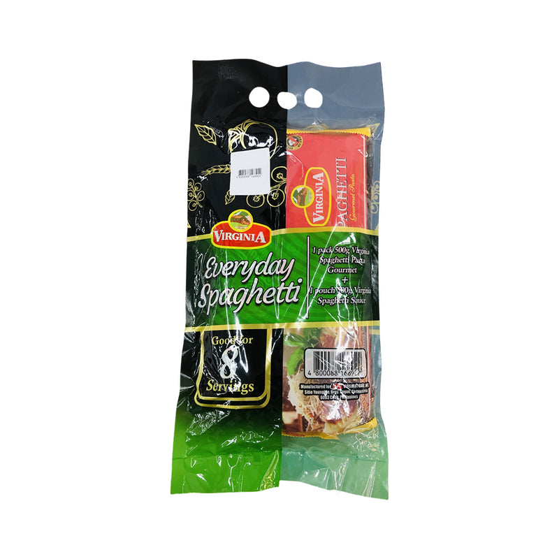 Virginia Everyday Spaghetti Pasta 500g + 2 Packs Spaghetti Sauce 250g