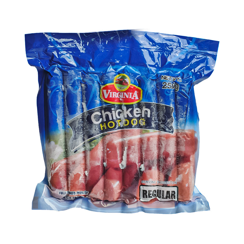 Virginia Chicken Hotdog Regular 250g