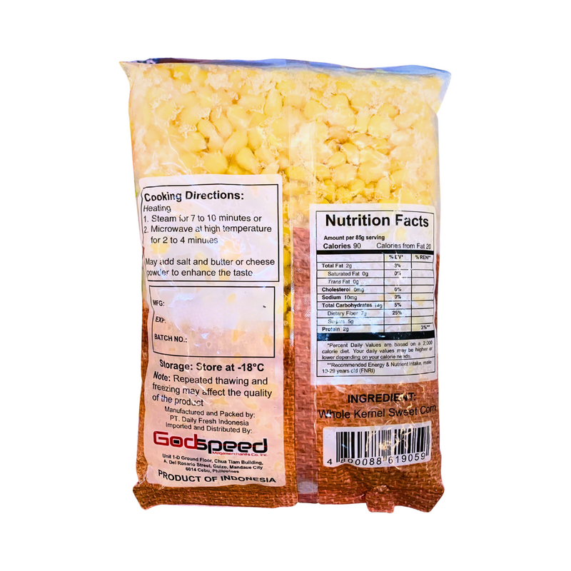 Happy Farm Frozen Whole Corn Kernel 500g