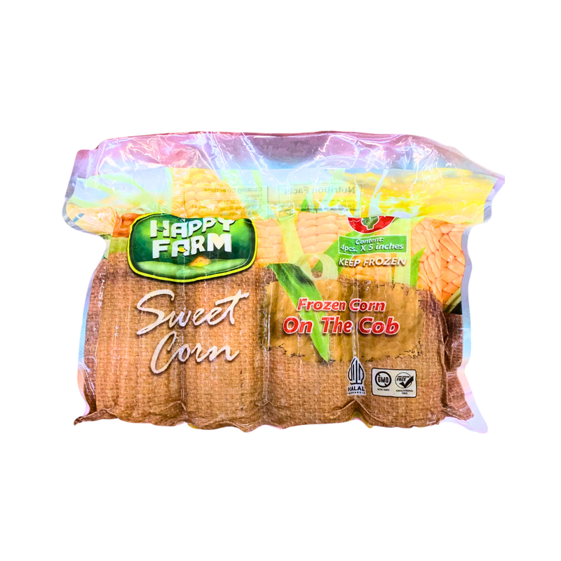 Happy Farm Frozen Corn On The Cob 1kg