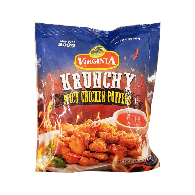 Virginia Krunchy Spicy Chicken Poppers 200g