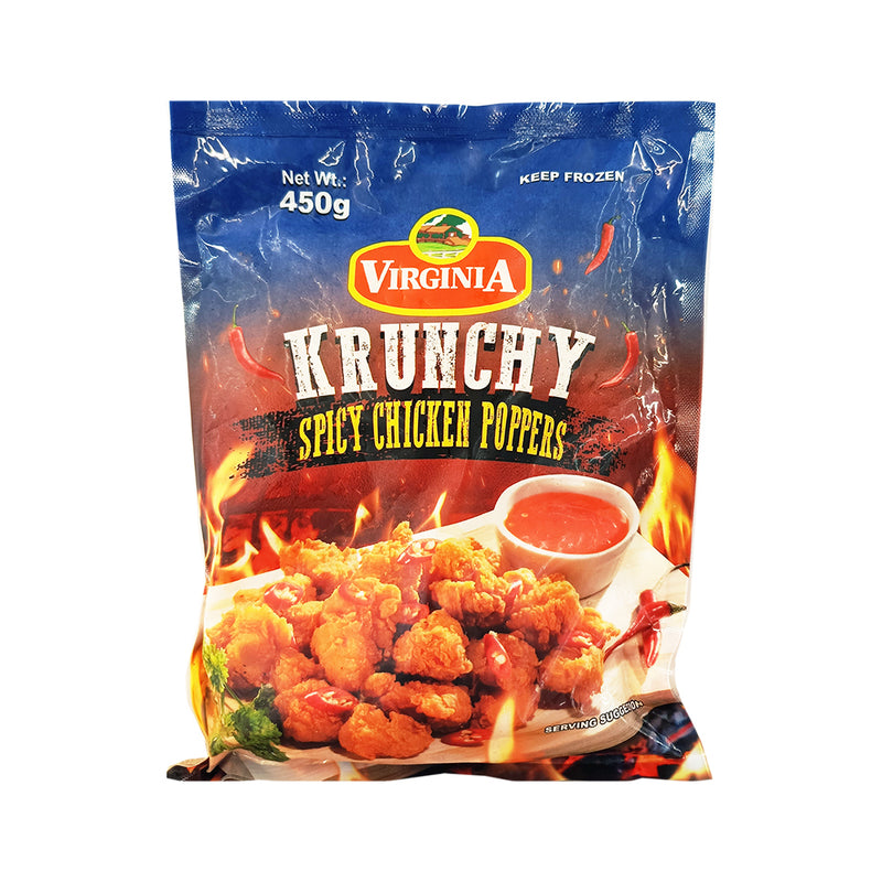 Virginia Krunchy Spicy Chicken Poppers 450g