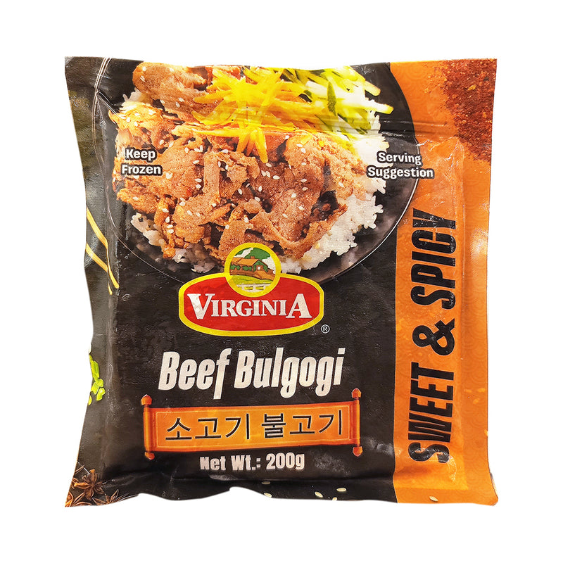 Virginia Beef Bulgogi Sweet And Spicy 200g